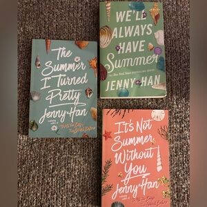 Jenny Han Summer Book Trio - Teal & Coral Covers